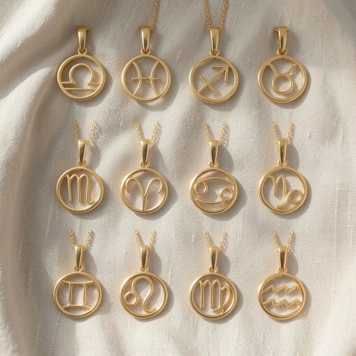 Sternzeichenhalskette | Gold