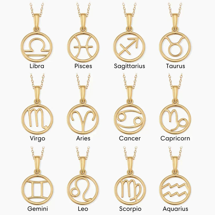 Sternzeichenhalskette | Gold