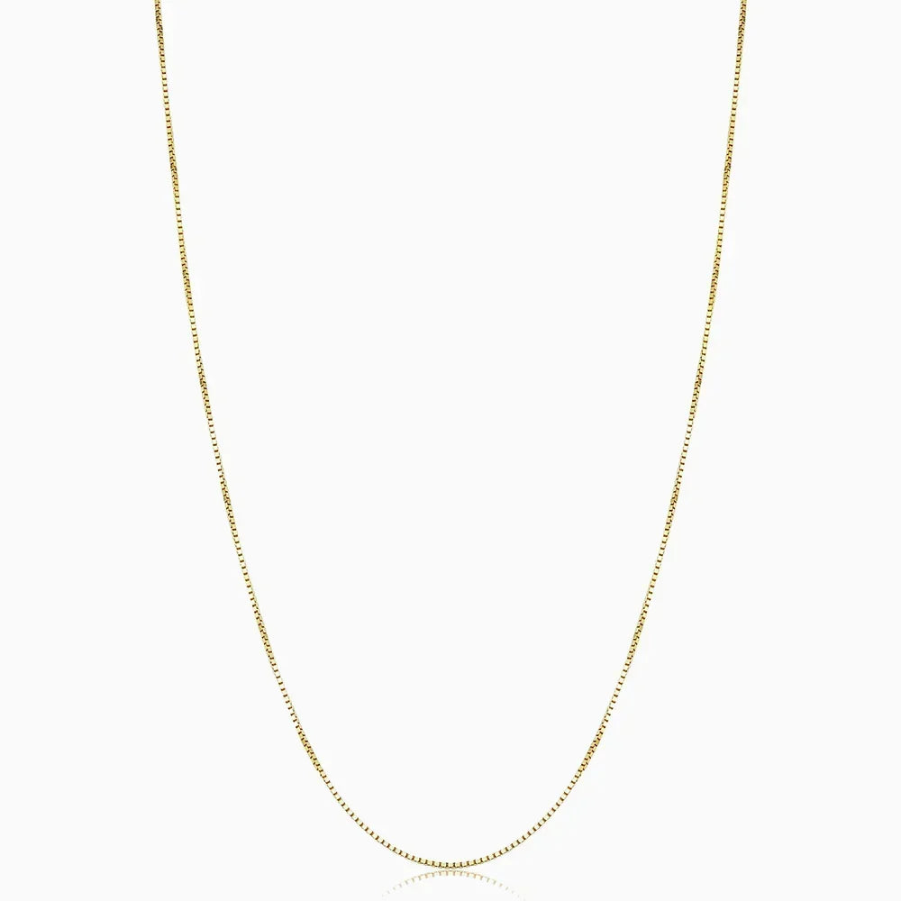 Zarte goldene Venezianerkette für den Lagenlook