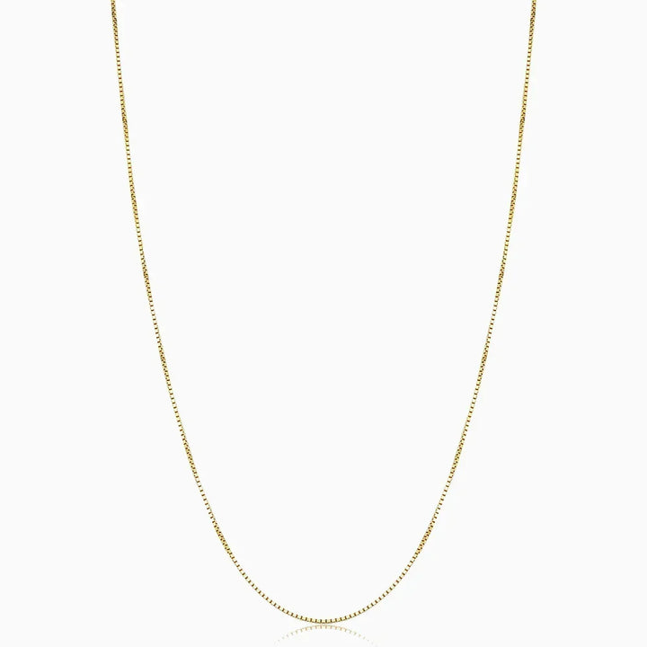 Zarte goldene Venezianerkette für den Lagenlook