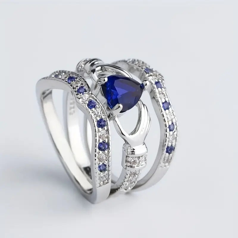 Ringset Azura Ewiger Luxus | Weissgold