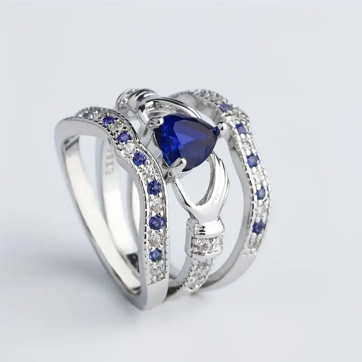 Ringset Azura Ewiger Luxus | Weissgold