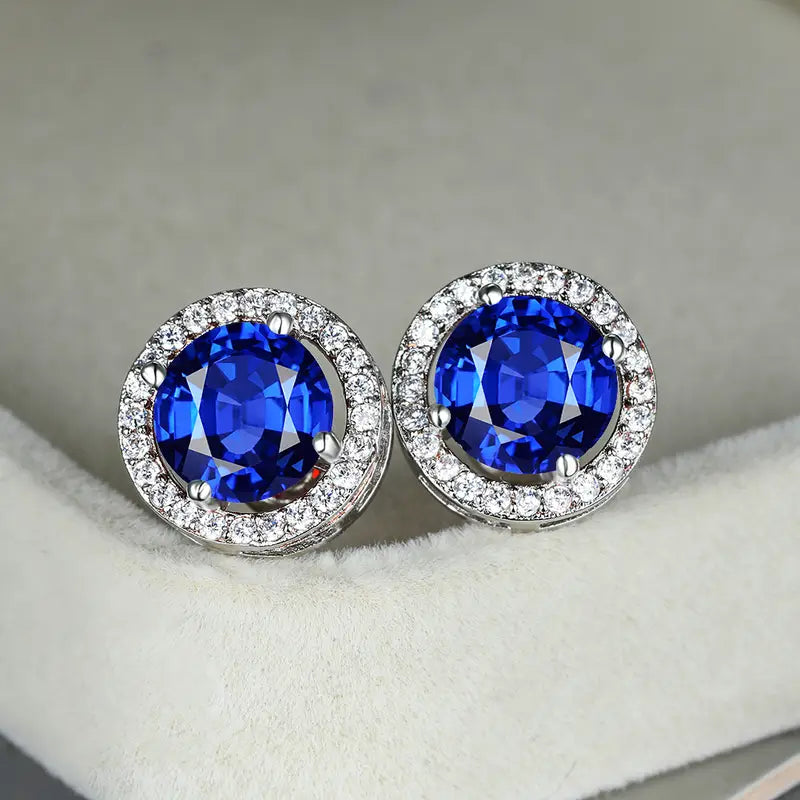 Ohrringe Lúcia Celestine | Weissgold