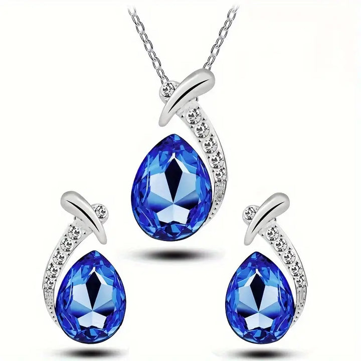 Schmuckset Klassische Meerjungfrauen-Eleganz | Weissgold