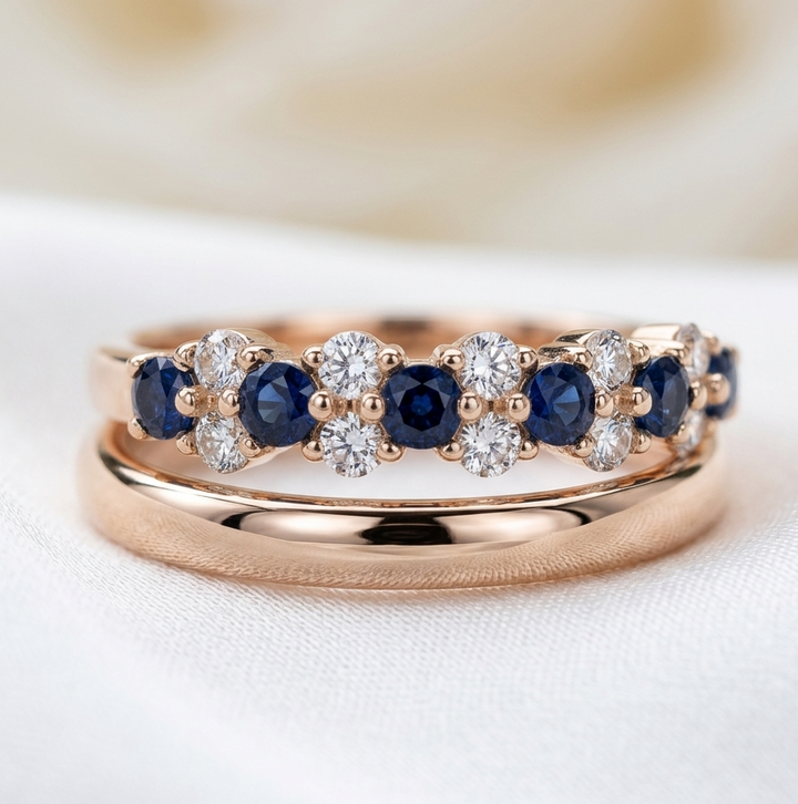 Eleganter Vintage-Ring mit Zirkonia