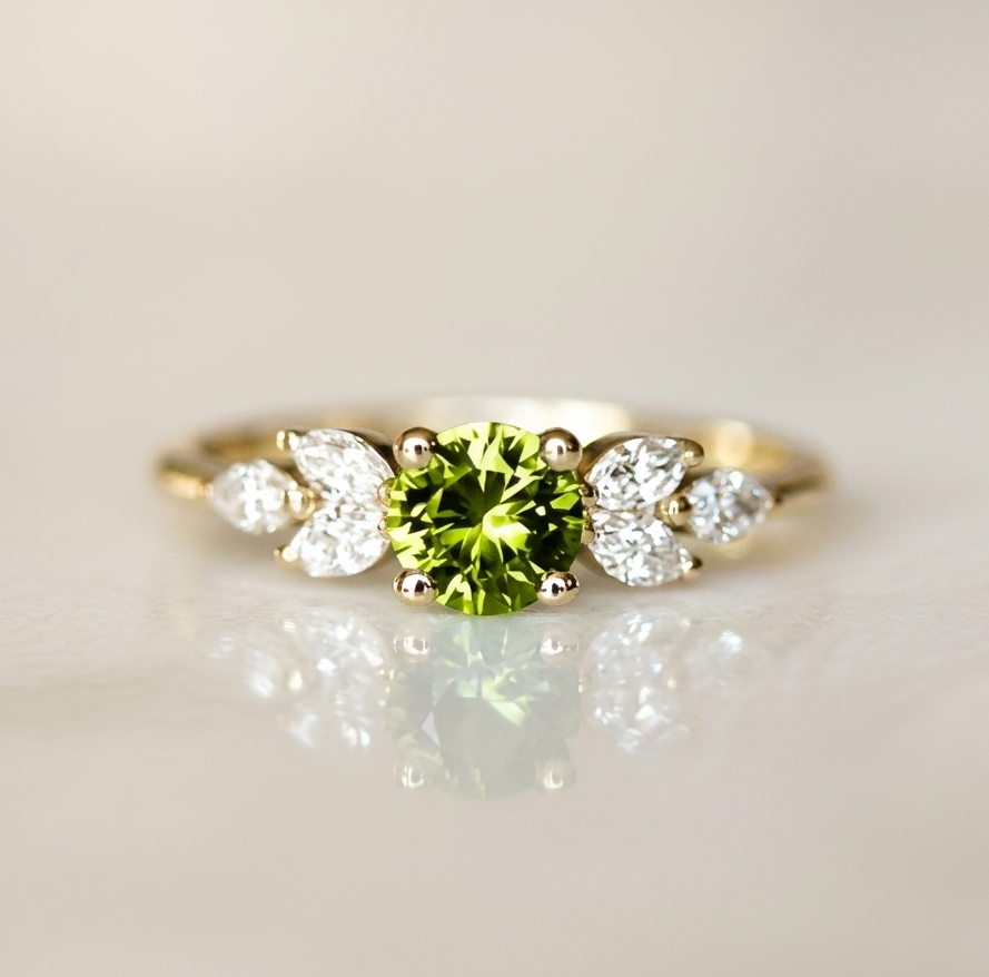 Vintage-Ring Maslina mit Zirkonia