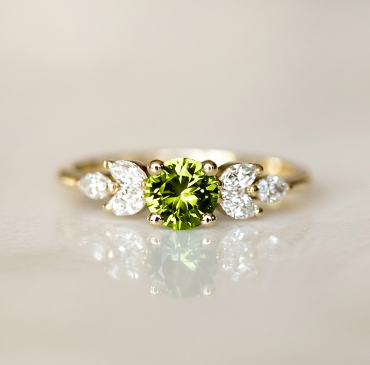 Vintage-Ring Maslina mit Zirkonia