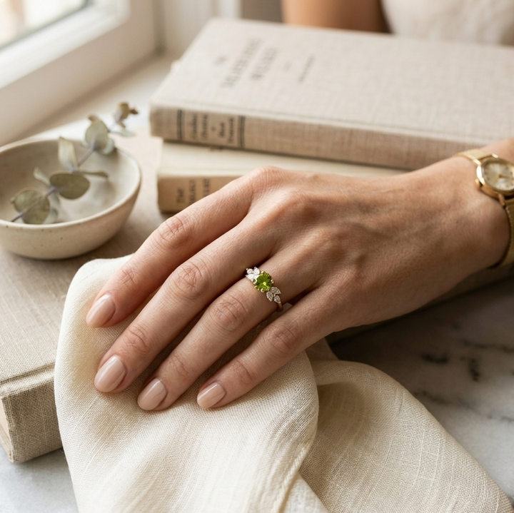 Vintage-Ring Maslina mit Zirkonia